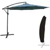 Image de Happy Garden Par541bg-c Parasol De Terrasse Rond Bleu, Gris