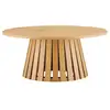 Image de Table basse ronde 80cm style scandinave liv