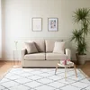 Image de Canapé droit 2 places beige BASTIEN