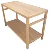 Image de Meuble double vasque en teck massif 120cm dewi