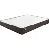 Image de Matelas titanium 140x190 cm - épais 26 cm - mousse haute résilience et haute densité, réversible, ergonomique, antistress, confortable TITANIUM