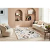 Image de Tapis salon - Multicolore - motif géométrique - poil long- DELYA - 160X230cm- 100% polypropylène