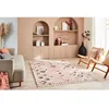 Image de Tapis shaggy Delya - Rose - Motif ethnique - 100% polypropylène - 120 x 170 cm - Intérieur - NAZAR