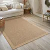 Image de Tapis - NAZAR RUGS - NATURE - 120x170 cm - Marron - Effet jute naturel