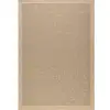 Image de Tapis effet jute naturel - nature - marron - 120x170