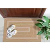 Image de Tapis - NAZAR RUGS - NATURE - 60x90 cm - Effet jute naturel - Blanc