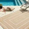 Image de Tapis - NAZAR RUGS - NATURE - 200x290 cm - Effet jute - Blanc