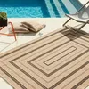 Image de Tapis - NAZAR RUGS - 200x290 cm - Effet jute naturel - Noir - Certifié Oeko-Tex