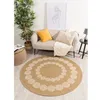 Image de Tapis - NAZAR RUGS - NATURE - 80x80 cm - Géométrique - Blanc