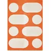 Image de Tapis intérieur à poils longs Groovy 381 orange 160 x 230 cm