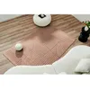 Image de Tapis - NAZAR RUGS - BIANCA - Mocca - 80x150 cm - Motif graphique en relief