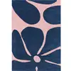Image de Tapis floral - groovy bleu 160x230
