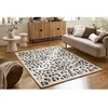Image de Tapis - NAZAR RUGS - LEOVAH - Motif Léopard - Crème - 160x230 cm
