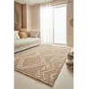 Image de Tapis intérieur extérieur aspect jute à motif oriental - NAZAR RUGS - 160x230 cm - Nature - Jaune