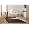 Image de Tapis - NAZAR RUGS - PALERME - Marron - 80x140 cm - Shaggy