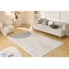 Image de Tapis de salon - NAZAR RUGS - GRÈGE - Beige - Lavable - 120x160 cm