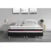 Image de Pack Double Sommier 90x200 + Matelas Form 180x200 + 2 Oreillers Memoire De Forme + Couette Percale