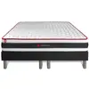 Image de Matelas sommier 180x200 ressorts ensachés et mémoire de forme Adaptation Corporelle