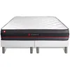 Image de Ensemble double sommier + matelas REGEN à mémoire de forme 180x200