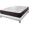 Image de Ensemble sommier + matelas BOOST ressorts ensachés et mémoire de forme 160x200