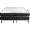 Image de Ensemble double sommier + matelas REGEN à mémoire de forme 200x200