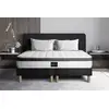 Image de Ensemble Superieur 160x200 Memoire De Forme 3 Zones Double Sommier Noir