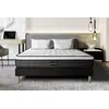 Image de Ensemble Suite 140x200 Ressorts Ensaches, Memoire De Forme 5 Zones Sommier Noir