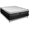 Image de Matelas sommier 160x200 ressorts ensachés et mémoire de forme Confort 5?