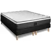 Image de Matelas sommier 160x200 ressorts ensachés et mémoire de forme Confort 5?
