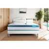 Image de Pack 140x190 Matelas Bodyfit + Sommier Kit Blanc + Couette 240x220cm + 2 Oreillers 60x40cm