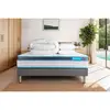 Image de Pack 140x190 Matelas Bodyfit + Sommier Kit Gris + Couette 240x220cm + 2 Oreillers 60x40cm