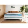 Image de Ensemble 180x200 Matelas Bodyfit À Mémoire De Forme + Sommier Kit Blanc