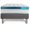 Image de Ensemble 90x190 Matelas Bodyfit À Mémoire De Forme + Sommier Kit Gris