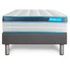 Image de Ensemble sommier matelas 90x190 BodyFit Mémoire de forme - BODY CARE - Sommier Kit GRIS - 24 cm - Ferme