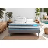 Image de Pack 140x200 Matelas Bodyform + Sommier Kit Gris + Couette 240x220cm + 2 Oreillers 60x40cm