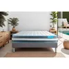 Image de Ensemble 140x200 Matelas Bodyform À Mémoire De Forme 3 Zones + Sommier Kit Gris