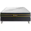 Image de Ensemble 140x190 Matelas Ultra + Sommier Kit Noir