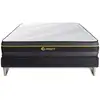 Image de Ensemble 140x190 Matelas Active + Sommier Kit Noir