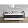 Image de Pack Prêt A Dormir 140x200 Matelas Boost Ressorts Ensaches Et Memoire De Forme + Sommier Kit Blanc + Couette + 2 Oreille