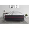 Image de Pack Prêt A Dormir 160x200 Matelas Regen A Memoire De Forme + Sommier Kit Noir + Couette 260x240cm + 2 Oreillers 60x40cm