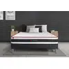 Image de Ensemble 160x200 Matelas Energy Ressorts Ensaches Et Memoire De Forme + Sommier Kit Noir