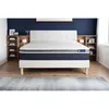 Image de Ensemble Actiflex Confort Matelas Ressorts Ensachés+mémoire De Forme 200x200cm Maxi Épaisseur + Sommier Kit Blanc