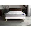 Image de Ensemble Matelas Sommier 140x200 cm - Sommier Blanc (en kit) - Actiflex Form