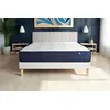 Image de Ensemble Matelas Actiflex Life 180x200 Ressorts Ensachés Et Mémoire De Forme 5zones De Confort + Sommier Kit Blanc