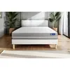 Image de Ensemble Matelas Ressorts Ensachés Actiflex Touch 160x200 3zones De Confort + Sommier Kit Blanc