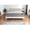 Image de Ensemble Matelas Sommier 160x200 cm - Sommier Blanc (en kit) - Actiflex Pur