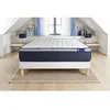 Image de Ensemble Matelas Sommier 200x200 cm - Sommier Blanc (en kit) - Actilatex Max