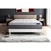 Image de Ensemble Matelas Actilatex Plus 160x200 Latex+mémoire De Forme Maxi Épaisseur 7zones De Confort + Sommier Kit Blanc