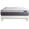 Image de Ensemble matelas sommier 160x200 cm - actilatex plus Technologie bi-matière