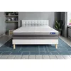 Image de Ensemble Matelas Actilatex Relax Latex Et Mémoire De Forme 200x200 Cm Maxi Épaisseur 5zones De Confort + Sommier Ki